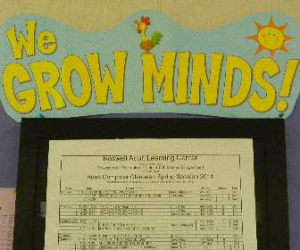 Learning center